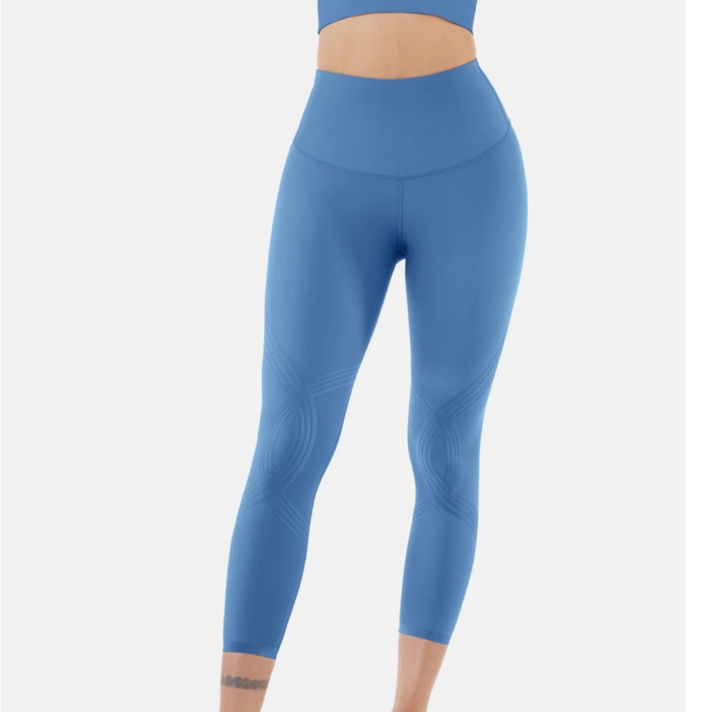 Fanka Body Sculpt 7/8 Leggings Blue Size Small
